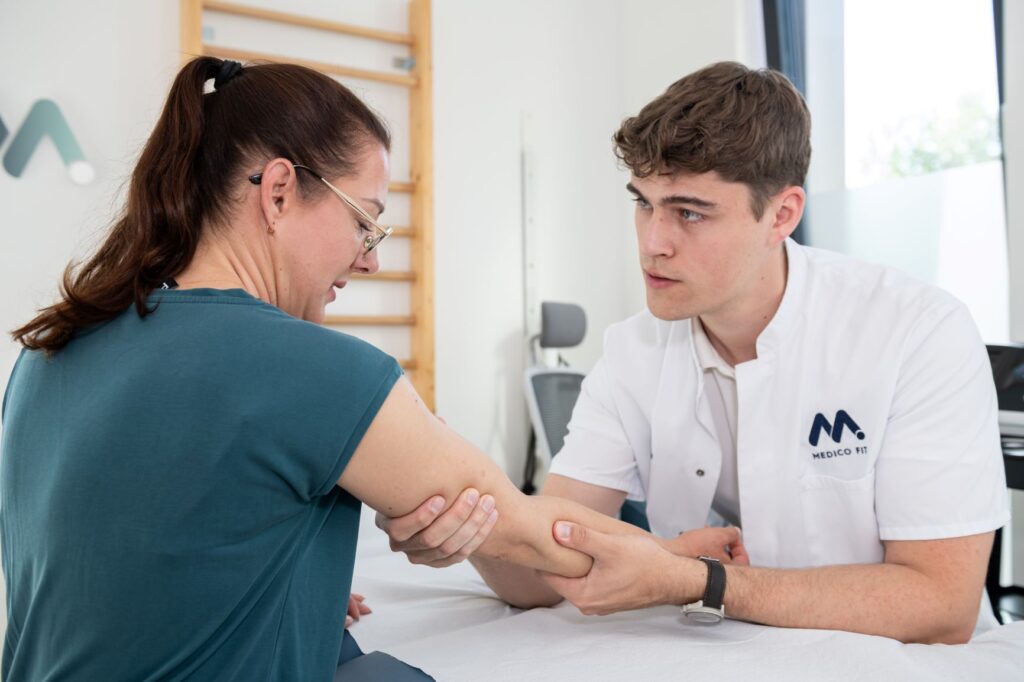 Bolečine v komolcu diagnostika